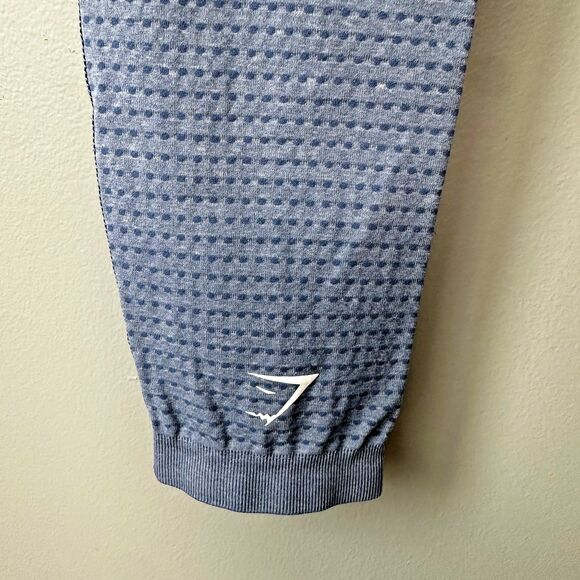 Gymshark Dry High Rise Leggings Blue Size Small Yoga Pants Workout Wear - Picture 4 of 5